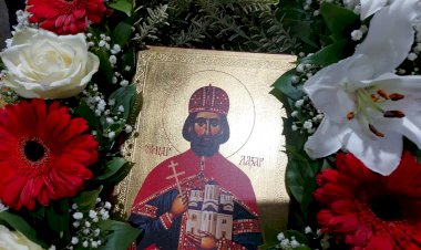 ТОРЖЕСТВЕНИ ДОЧЕК МОШТИЈУ СВ. КНЕЗА ЛАЗАРА У МАНАСТИРУ ГОРЊАК