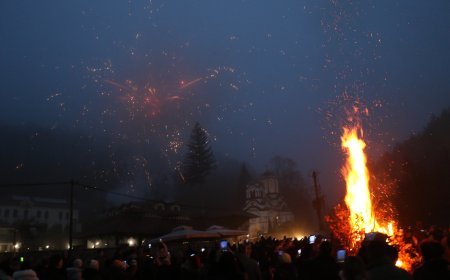 Бадње вече у Туману