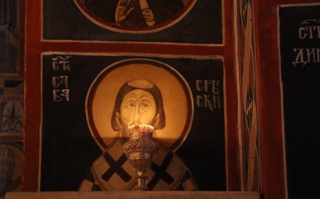 Прослављен празник Светог Саве у манастиру Туману