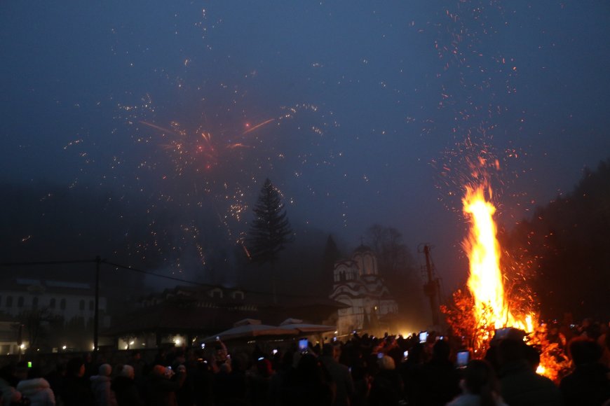 Бадње вече у Туману